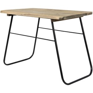Clayre & Eef 64968 Tavolo per piante marrone 46x26x33 cm