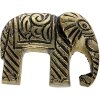 Clayre & Eef 64987 Pomello Elefante color oro 4x3x3 cm