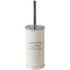 Clayre & Eef 6CE1236 Portascopino Bianco Ø 11x24 cm