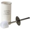 Clayre & Eef 6CE1236 Portascopino Bianco Ø 11x24 cm
