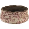 Clayre & Eef 6CE1400M Vaso da fiori per interni rosa, beige Ø 15x7 cm