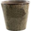 Clayre & Eef 6CE1407L Vaso da fiori per interni Verde, Marrone, Beige Ø 17x16 cm