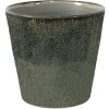 Clayre & Eef 6CE1407XL Vaso da fiori per interni verde Ø 19x18 cm