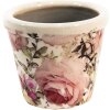 Clayre & Eef 6CE1409XS Vaso da fiori per interni rosa Ø 8x7 cm