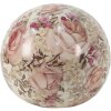 Clayre & Eef 6CE1412M Deco Ball Rosa Ø 9x8 cm
