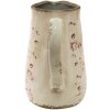 Clayre & Eef 6CE1416 Brocca decorativa Rosa, Beige 16x11x18 cm
