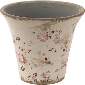 Clayre & Eef 6CE1418 Vaso da fiori per interni rosa,...