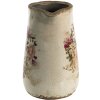 Clayre & Eef 6CE1420 Brocca decorativa Rosa, Beige 16x11x18 cm