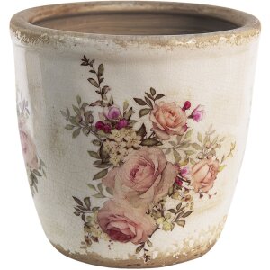 Clayre & Eef 6CE1421XL Vaso da fiori per interni...
