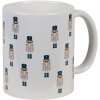 Clayre & Eef 6CEMU0124 Tazza Ø 9x10 cm - 300 ml Schiaccianoci bianco