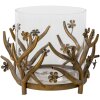 Clayre & Eef 6GL3060 Lanterna color oro Ø 33x28 cm