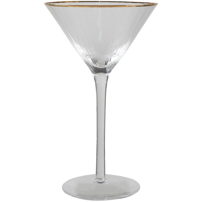 Clayre & Eef 6GL3247 Bicchiere da Martini trasparente 250 ml