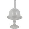 Clayre & Eef 6GL3377 Campana di vetro trasparente Ø 14x23 cm