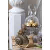 Clayre & Eef 6GL3377 Campana di vetro trasparente Ø 14x23 cm