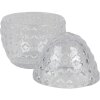 Clayre & Eef 6GL3385 Bomboniera con coperchio Uovo trasparente Ø 9x12 cm