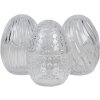Clayre & Eef 6GL3385 Bomboniera con coperchio Uovo trasparente Ø 9x12 cm