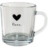 Clayre e Eef 6gl3709 Bicchiere da tè trasparente 11x8x9 cm - 250 ml