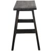 Clayre & Eef 6H2057 Sgabello decorativo nero 42x29x43 cm