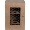 Clayre & Eef 6H2061 Armadio per uova marrone 17x12x24 cm