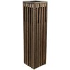 Clayre & Eef 6H2087 Lanterna marrone 14x14x54 cm