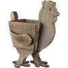 Clayre & Eef 6H2096 Vaso da fiori per interni Chicken Brown 35x18x40 cm