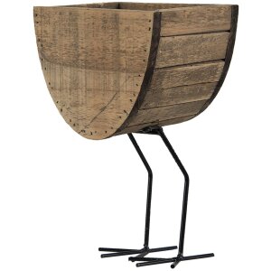 Clayre & Eef 6H2097 Vaso da fiori per interni marrone...