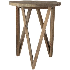 Clayre & Eef 6H2101 Tavolo Fioriera Marrone Ø...