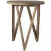 Clayre & Eef 6H2101 Tavolo Fioriera Marrone Ø 30x36 cm