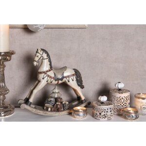 Clayre & Eef 6PR0036 Decorazione natalizia Cavallo a...