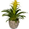 Clayre & Eef 6TE0359L Vaso da fiori per interni grigio Ø 16x15 cm