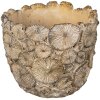 Clayre & Eef 6TE0359M Vaso da fiori per interni grigio Ø 14x13 cm
