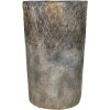 Clayre & Eef 6TE0366 Vaso per fiori da interno grigio Ø 24x39 cm
