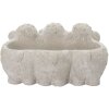 Clayre & Eef 6TE0372 Vaso da fiori per interni Sheep Grey 26x20x12 cm