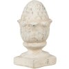 Clayre & Eef 6TE0395 Cono di abete Deco Beige 11x11x21 cm