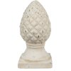 Clayre & Eef 6TE0397 Cono di abete Deco Beige Ø 14x28 cm