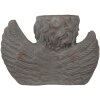 Clayre & Eef 6TE0401 Vaso da fiori per interni Angel Grey 30x13x20 cm