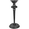 Clayre & Eef 6Y4467 Portacandele nero Ø 16x38 cm