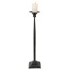 Clayre & Eef 6Y4469L Portacandele nero Ø 10x44 cm