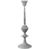 Clayre & Eef 6Y4496 Candeliere color argento Ø 15x50 cm