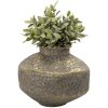Clayre & Eef 6Y4528 Vaso color oro Ø 27x21 cm