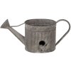 Clayre & Eef 6Y4578 Annaffiatoio Deco Grigio 39x18x16 cm