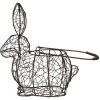 Clayre & Eef 6Y4659 Cestino per conigli marrone 20x12x24 cm