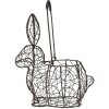 Clayre & Eef 6Y4659 Cestino per conigli marrone 20x12x24 cm