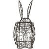 Clayre & Eef 6Y4659 Cestino per conigli marrone 20x12x24 cm