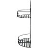 Clayre & Eef 6Y4677 Scaffale a muro 33x16x53 cm Nero