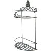 Clayre & Eef 6Y4677 Scaffale a muro 33x16x53 cm Nero