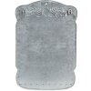 Clayre & Eef 6Y4689 Cassetta per le lettere a muro nera 26x10x35 cm