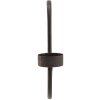 Clayre & Eef 6Y4715 Portacandele nero 4x9x18 cm