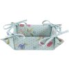Clayre & Eef BLW47 Cestino per il pane blu 35x35x8 cm
