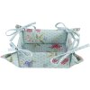 Clayre & Eef BLW47 Cestino per il pane blu 35x35x8 cm